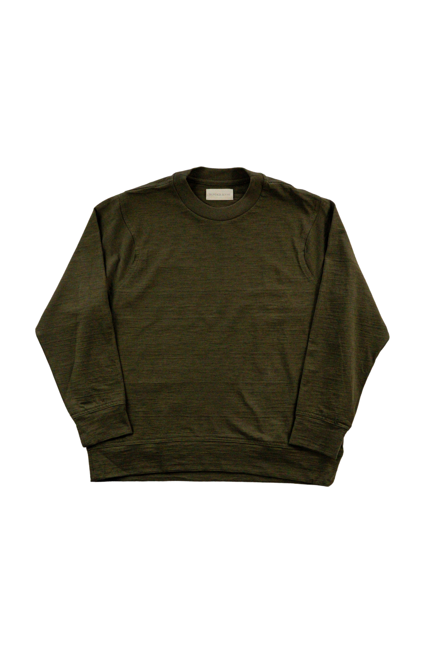 WONDER ROOM/L/S Crewneck Tee