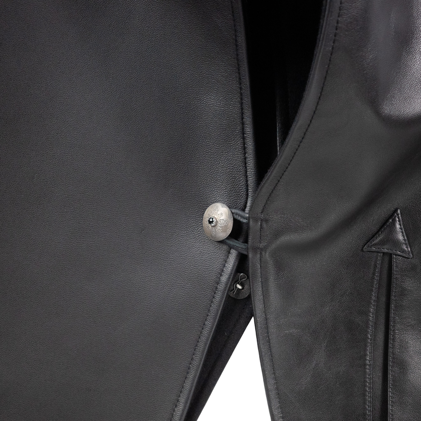 SARTO/LAMB LEATHER×CASHMERE REVERSIBLE VEST