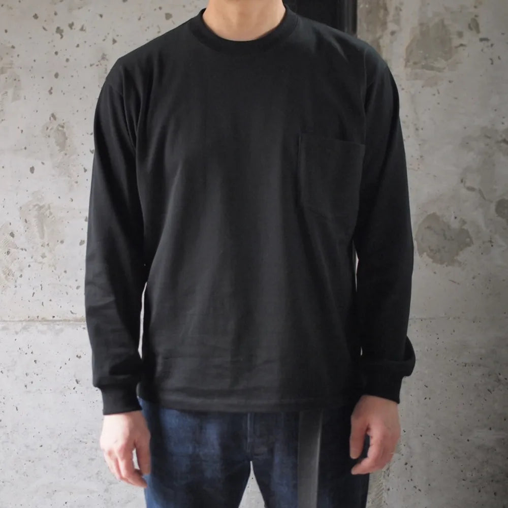 the bes/SUVIN×GIZA L/S POCKET T-SHIRT