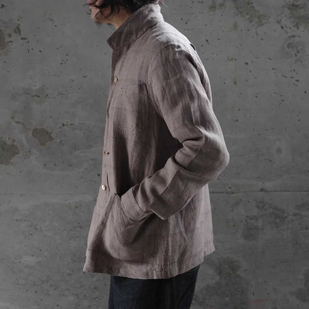 Aquellos Ojos Verdes/Classic open collar jacket