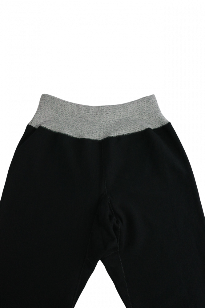 TUKI/cotton long john mix gray rib