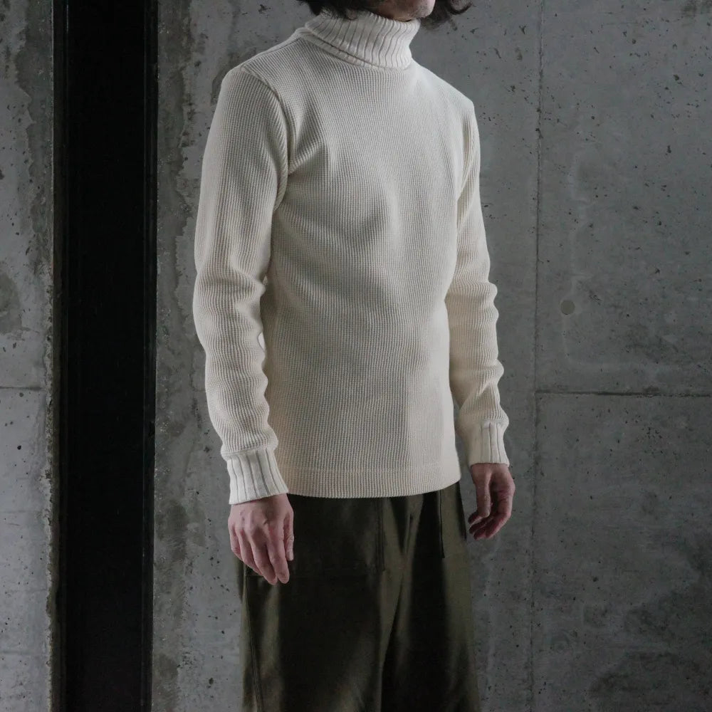 Nigel Cabourn/TURTLE NECK -WAFFLE-