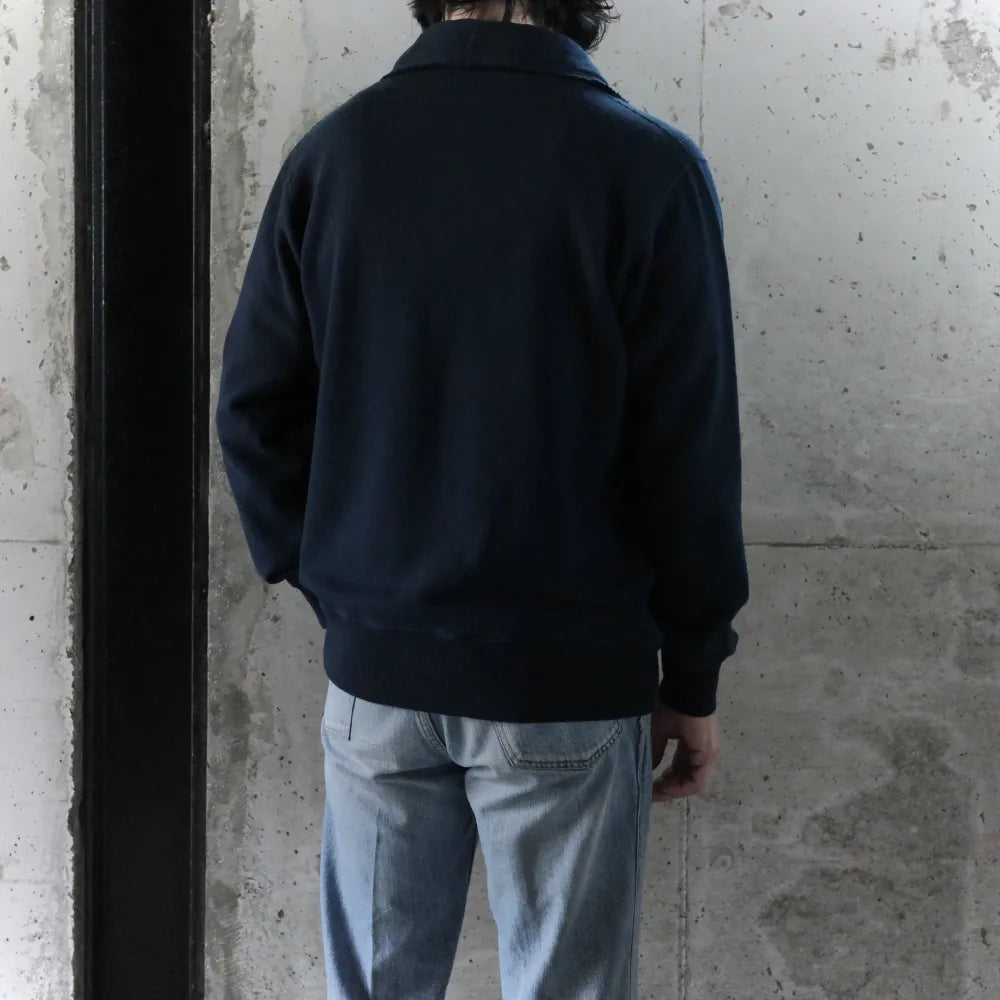 Slopeslow/Half zip top NVY