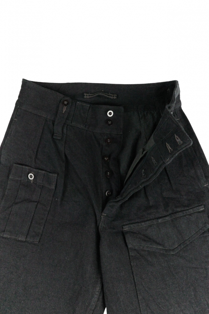 Nigel Cabourn/BRITISH ARMY PANT BLACK DENIM