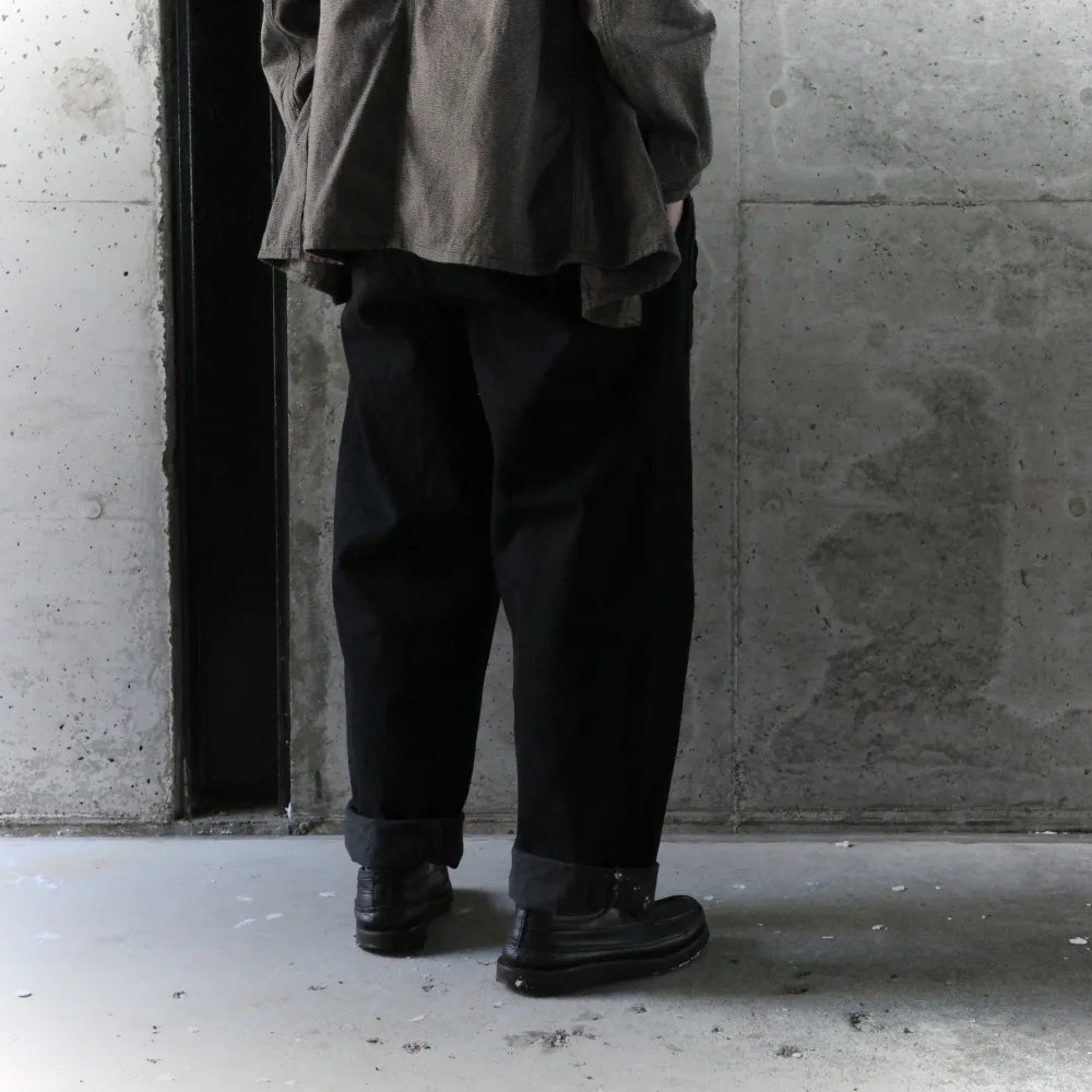 Nigel Cabourn/BRITISH ARMY PANT BLACK DENIM