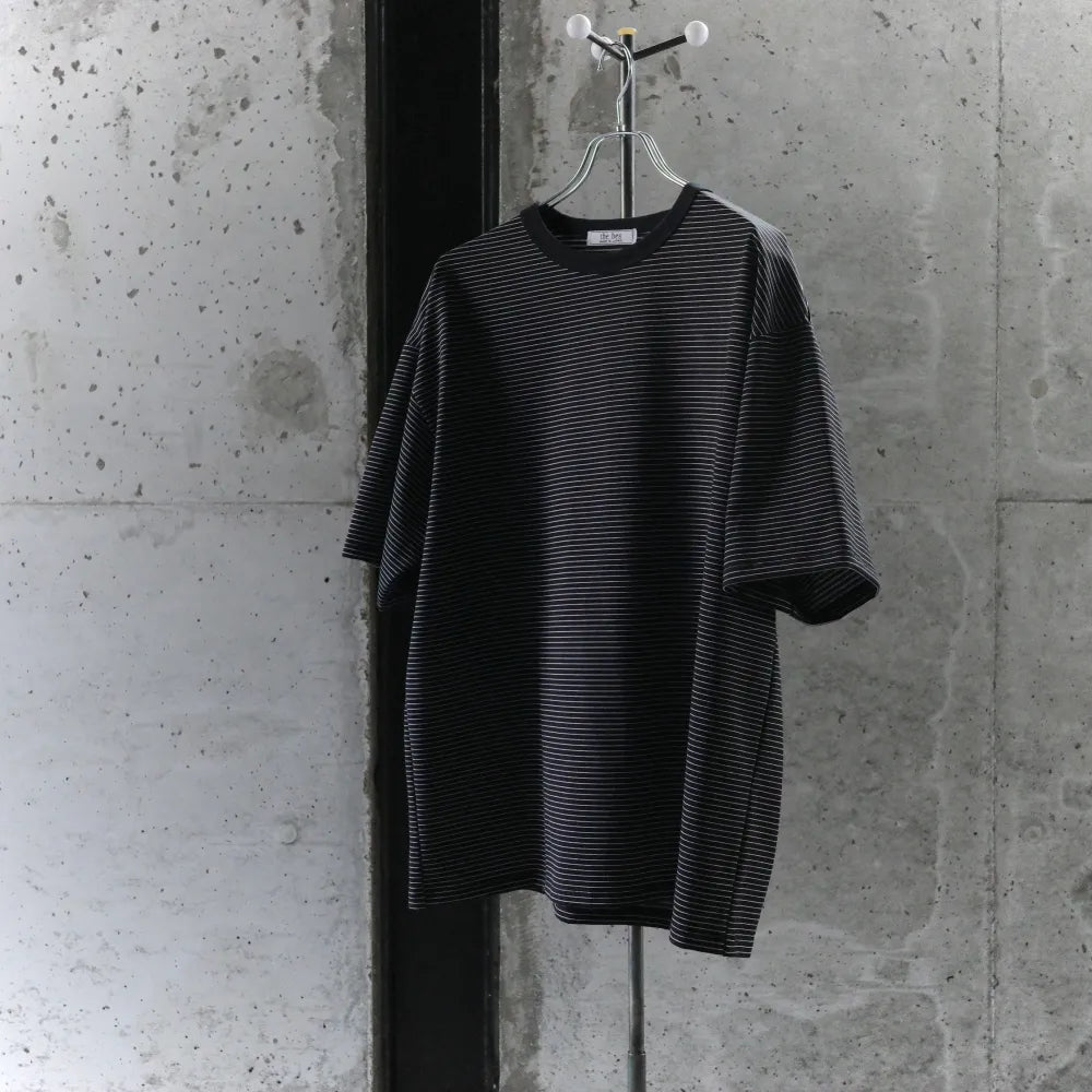the bes/Giza compact stripe jersey short sleeve