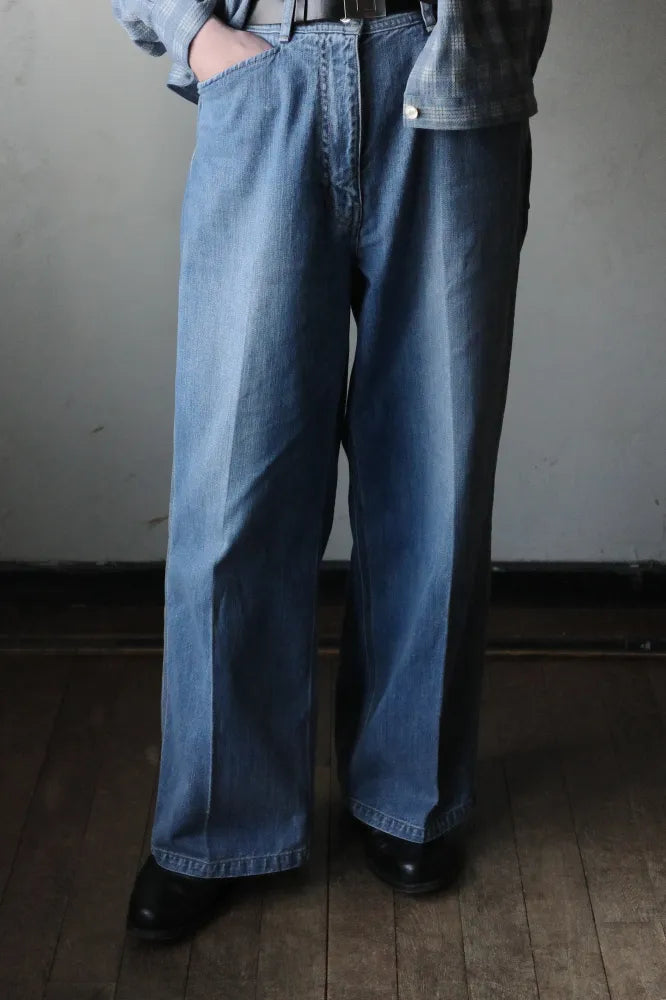 SARTO/WIDE EMBROIDERY PANTS