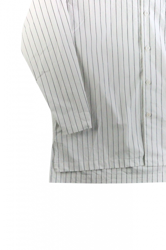 TOHNAI/OPEN COLLAR SHIRT