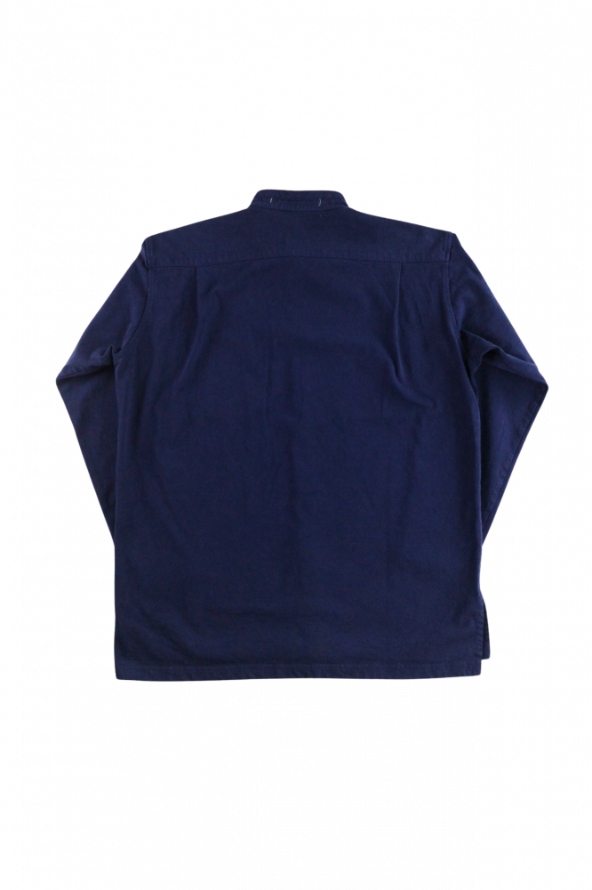 TOHNAI/COLLARLESS SHIRT