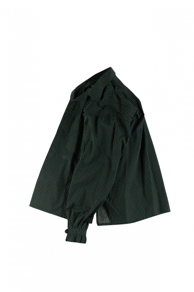 SARTO/OPEN COLLAR BLOUSE