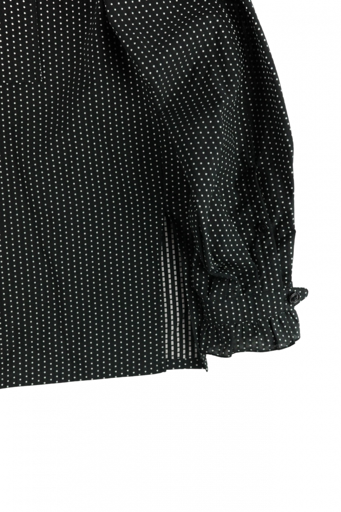 SARTO/OPEN COLLAR BLOUSE