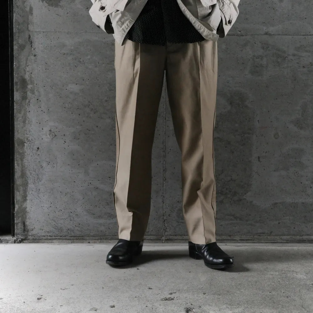 EESETT&Co/OUT SEAM TROUSERS-JOHNSTON- BG