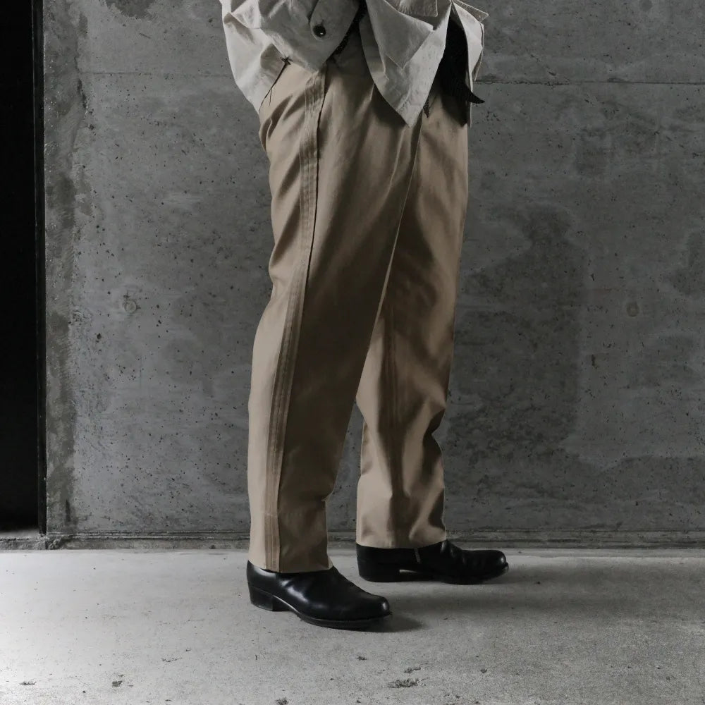 EESETT&Co/OUT SEAM TROUSERS-JOHNSTON- BG