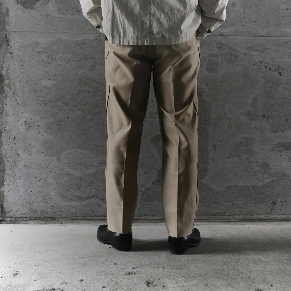 EESETT&Co/OUT SEAM TROUSERS-JOHNSTON- BG