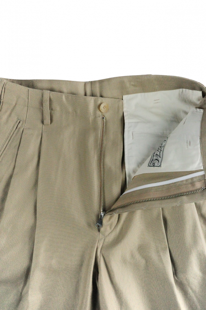 EESETT&Co/OUT SEAM TROUSERS-JOHNSTON- BG
