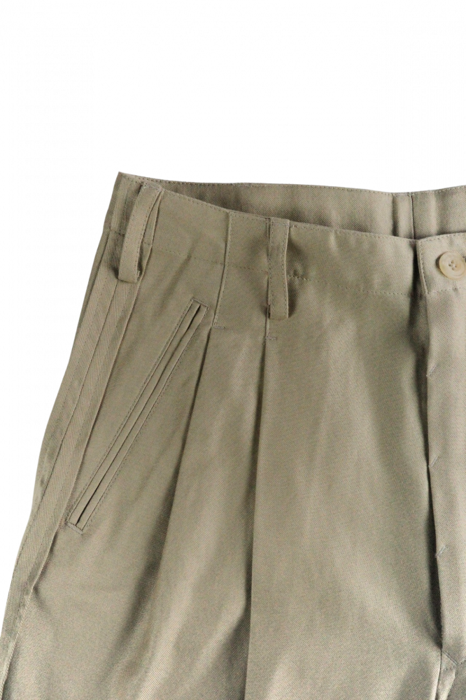 EESETT&Co/OUT SEAM TROUSERS-JOHNSTON- BG