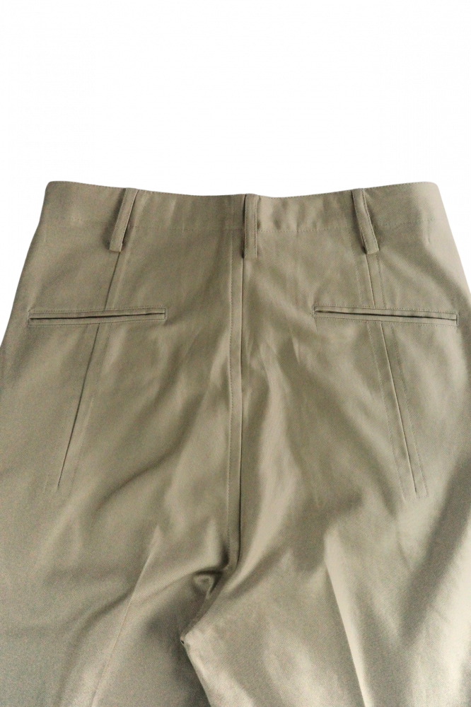 EESETT&Co/OUT SEAM TROUSERS-JOHNSTON- BG
