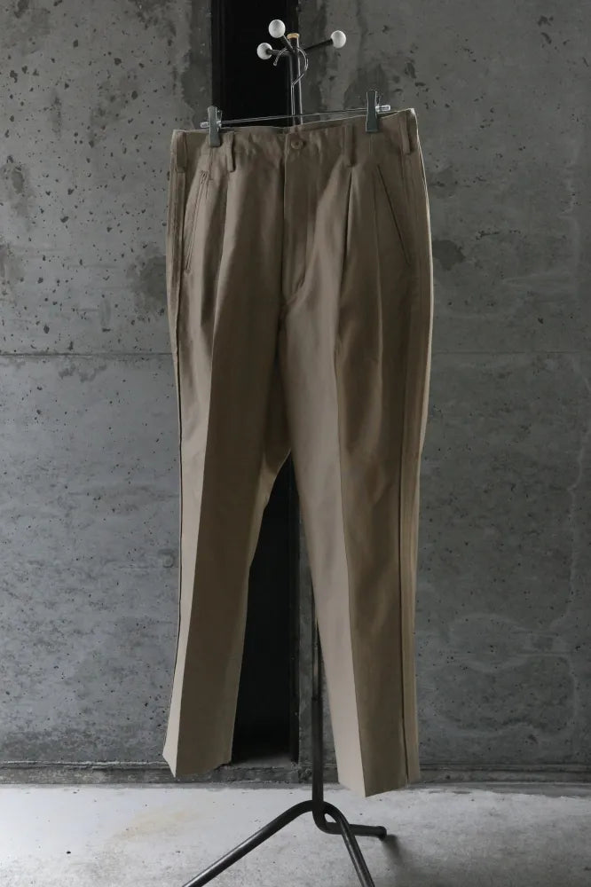 EESETT&Co/OUT SEAM TROUSERS-JOHNSTON- BG