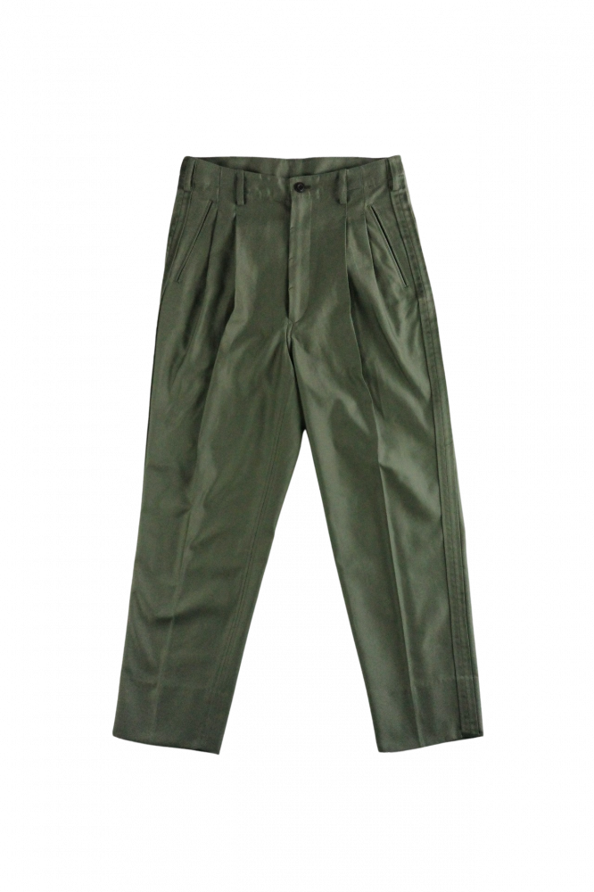 EESETT&Co/OUT SEAM TROUSERS-JOHNSTON- OLV
