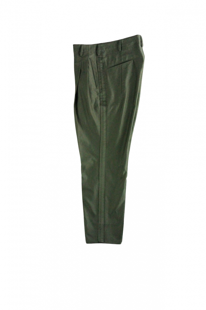 EESETT&Co/OUT SEAM TROUSERS-JOHNSTON- OLV