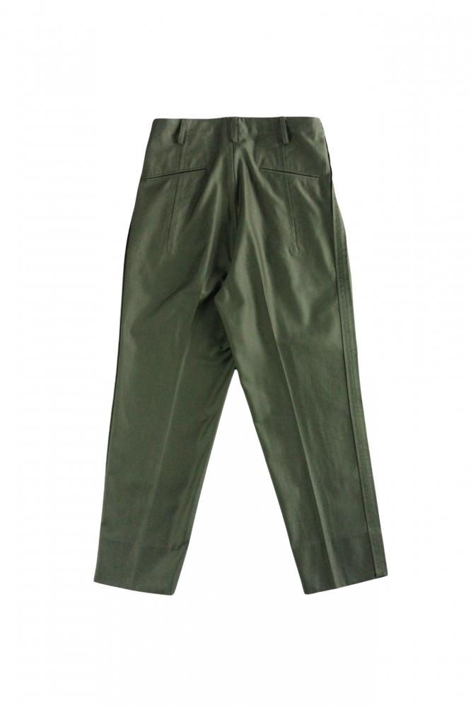 EESETT&Co/OUT SEAM TROUSERS-JOHNSTON- OLV