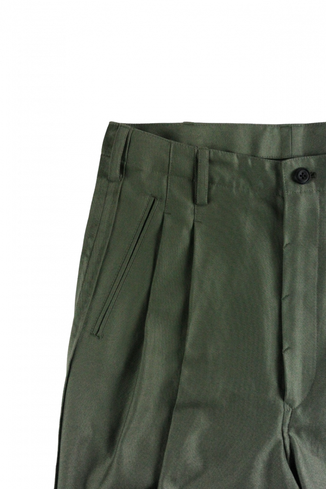 EESETT&Co/OUT SEAM TROUSERS-JOHNSTON- OLV