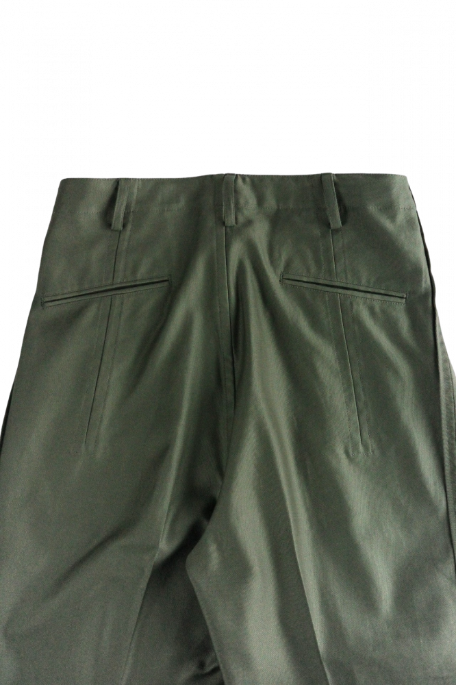 EESETT&Co/OUT SEAM TROUSERS-JOHNSTON- OLV