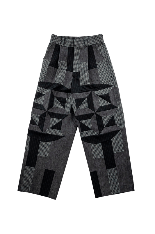 Spomenik(スポメニック)/Wide tuck pants 005
