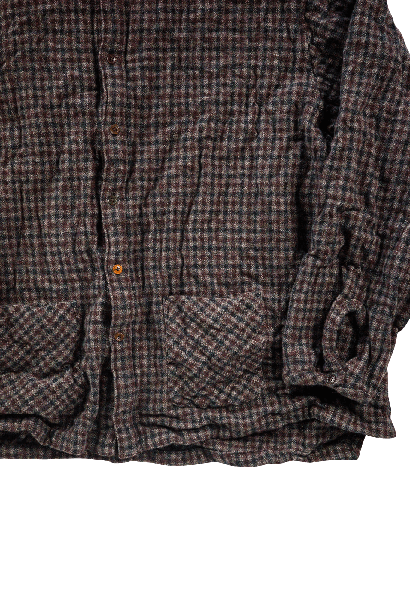 The crooked Tailor/Crew neck over cardigan shirts jacket