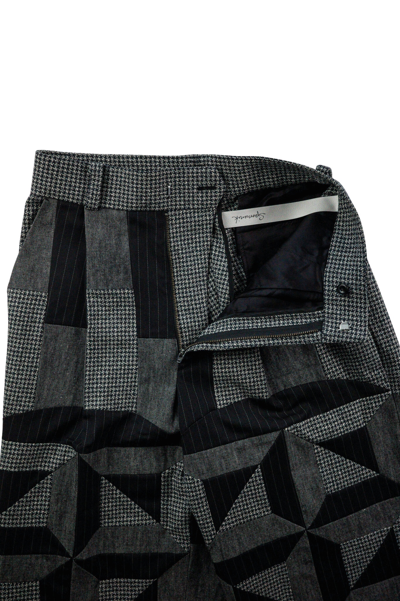 Spomenik/Wide tuck pants 005