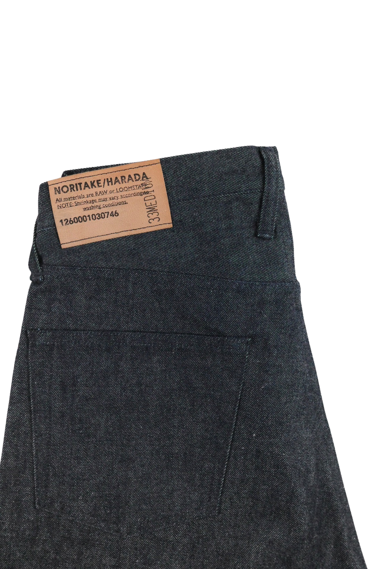 NORITAKE/HARADA/5 POCKET RIVETED JEANS