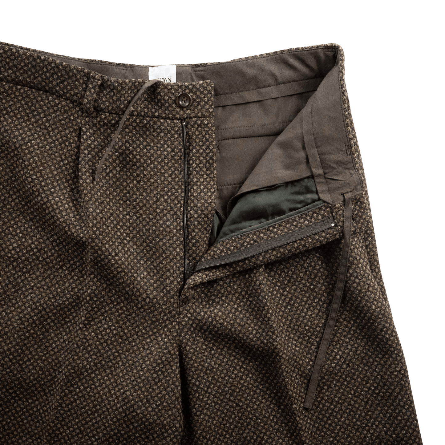 BISOWN(ビソウン)/HEAVY WOOL 1TUCK EASY SLACKS