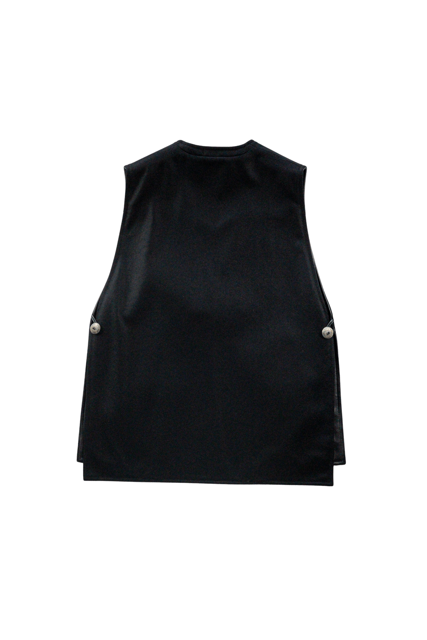 SARTO/LAMB LEATHER×CASHMERE REVERSIBLE VEST
