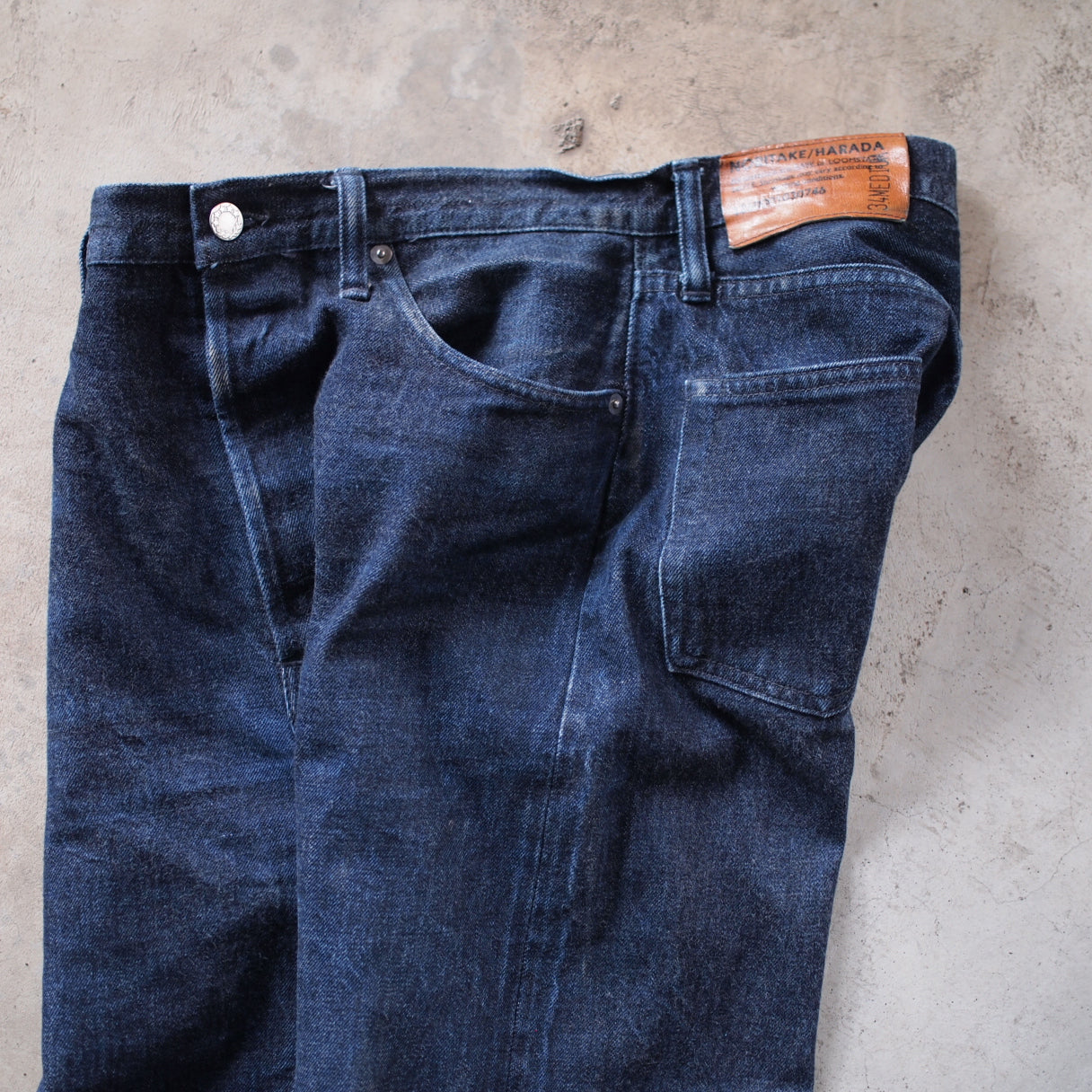 NORITAKE/HARADA/5 POCKET RIVETED JEANS