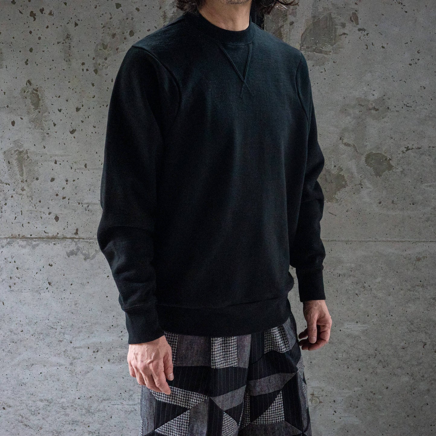 WONDER ROOM/Crewneck Sweat Shirt