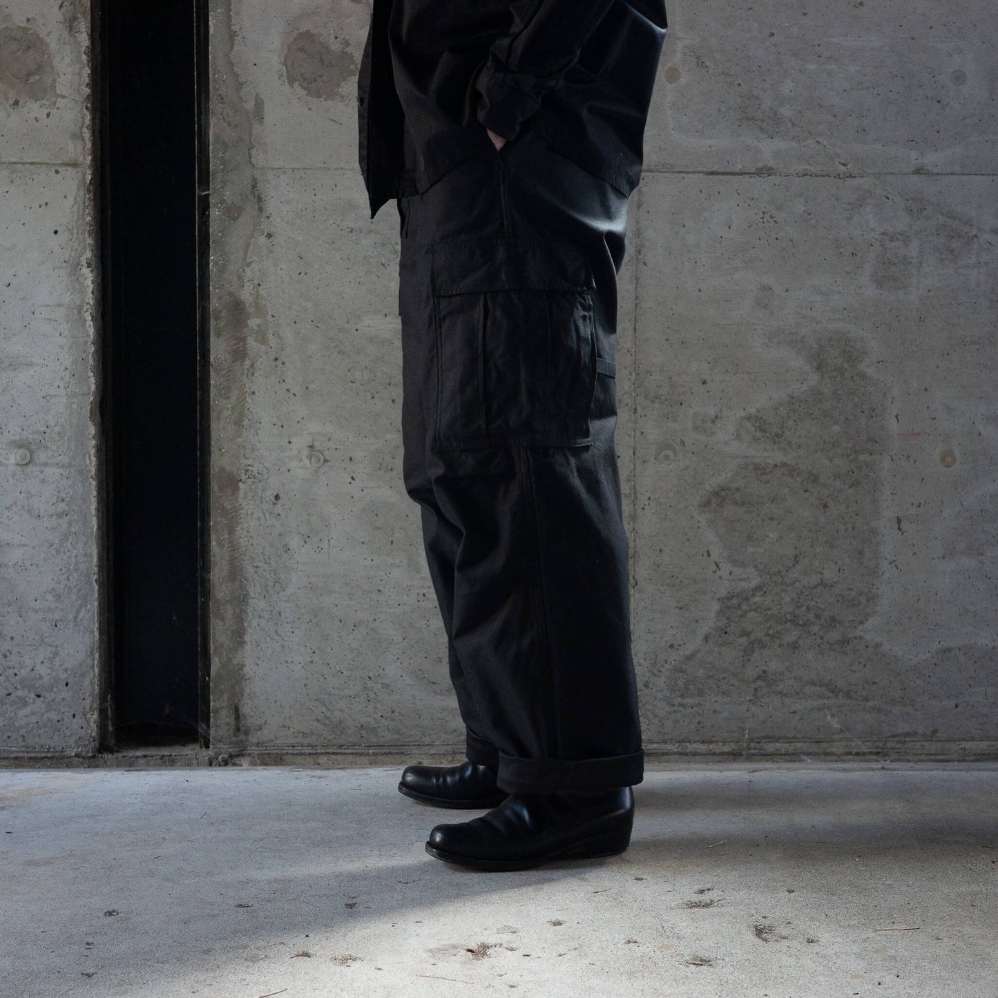 Nigel Cabourn/ARMY CARGO PANT BLACK