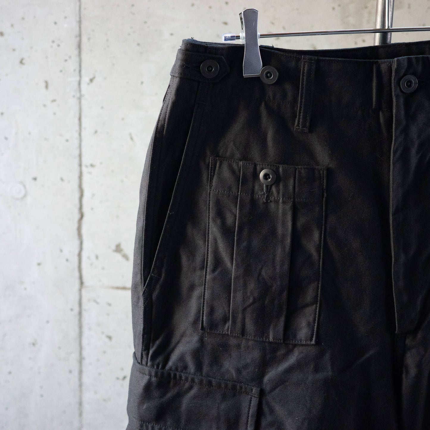 Nigel Cabourn/ARMY CARGO PANT BLACK