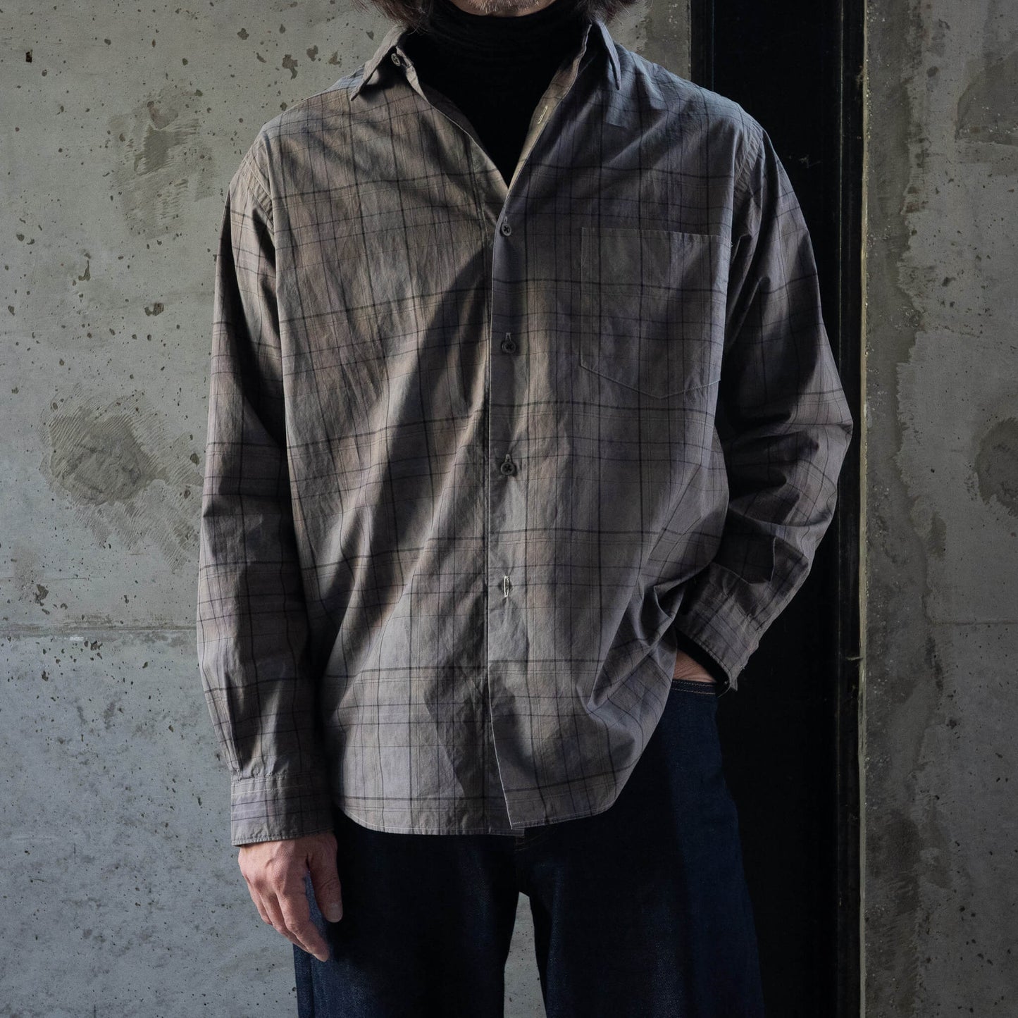 TOHNAI(トーナイ)/REGULAR COLLAR SHIRT