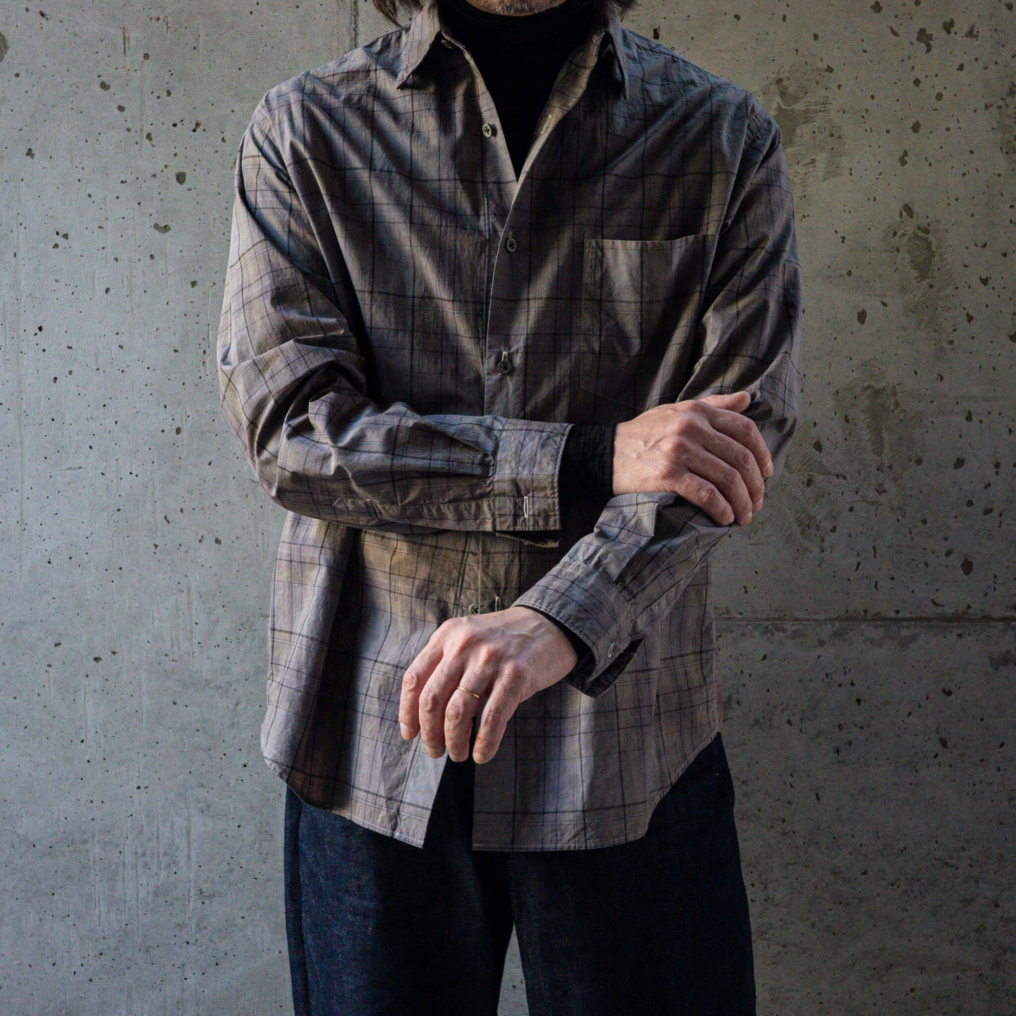 TOHNAI(トーナイ)/REGULAR COLLAR SHIRT