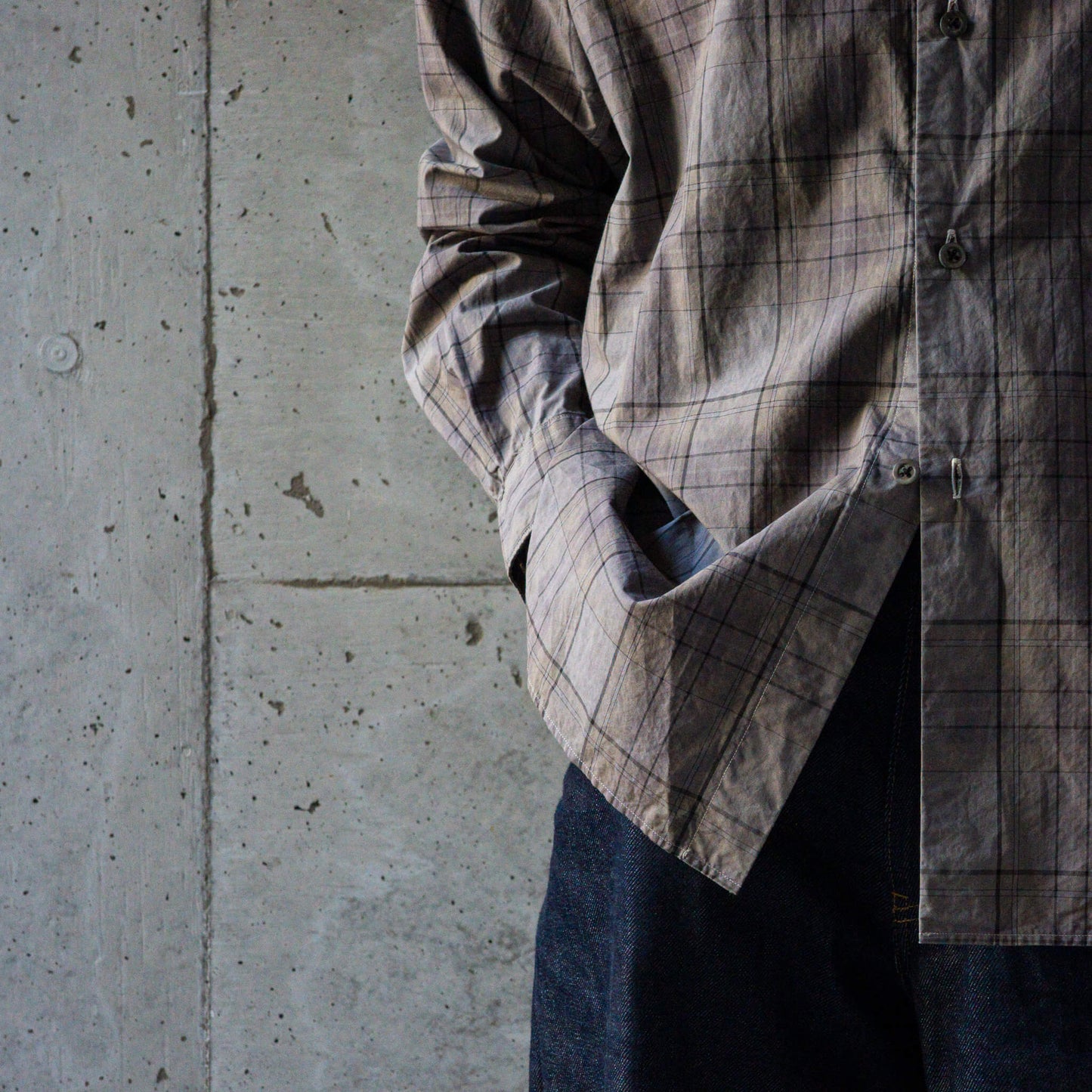 TOHNAI(トーナイ)/REGULAR COLLAR SHIRT