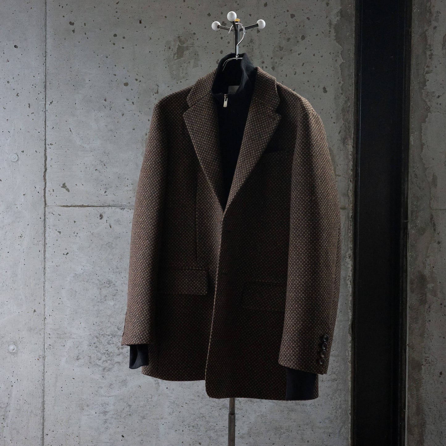 BISOWN(ビソウン)/CO/WO URAKE ZIP TRUCK JACKET