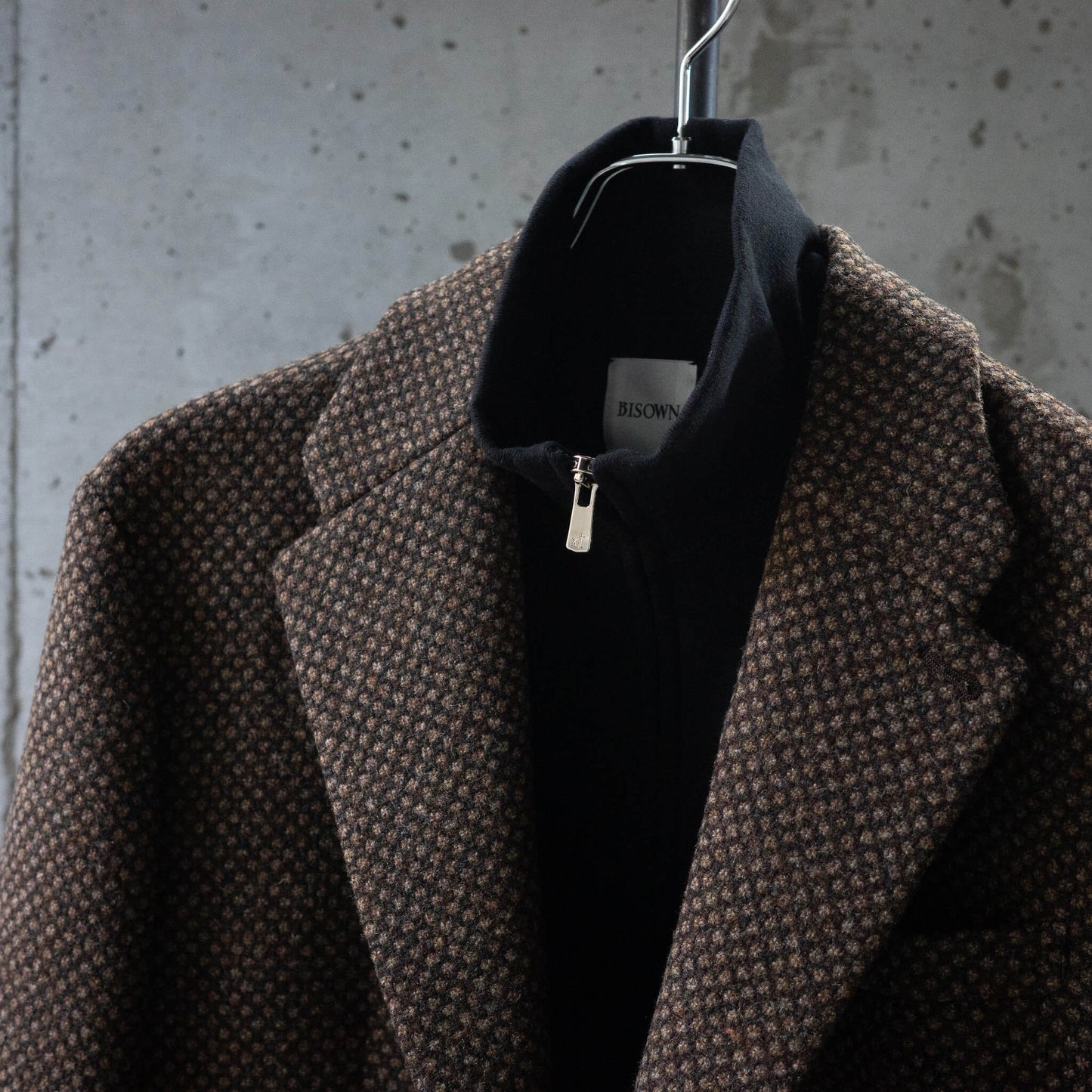 BISOWN(ビソウン)/CO/WO URAKE ZIP TRUCK JACKET