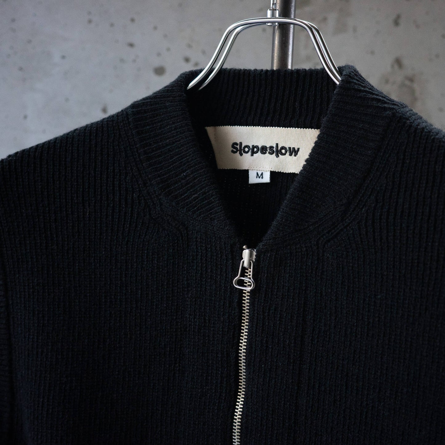 Slopeslow(スロープスロウ)/zip front vest