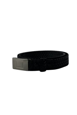 T.T Taiga Takahashi/Lot.021 Basketweave Pattern Belt – peau