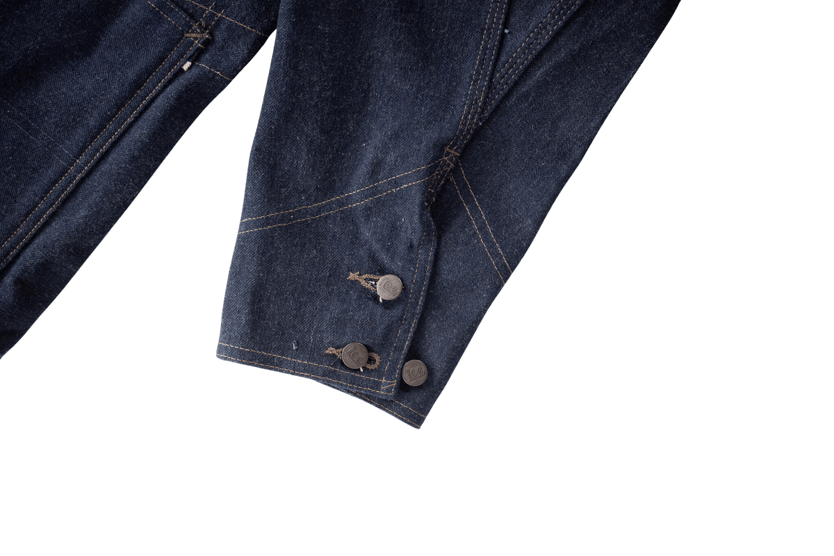 Lee × Nigel Cabourn OX'ed Silver/RAILWAY MAN LOCO JACKET
