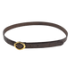 BISOWN/LIZARD OVAL BELT