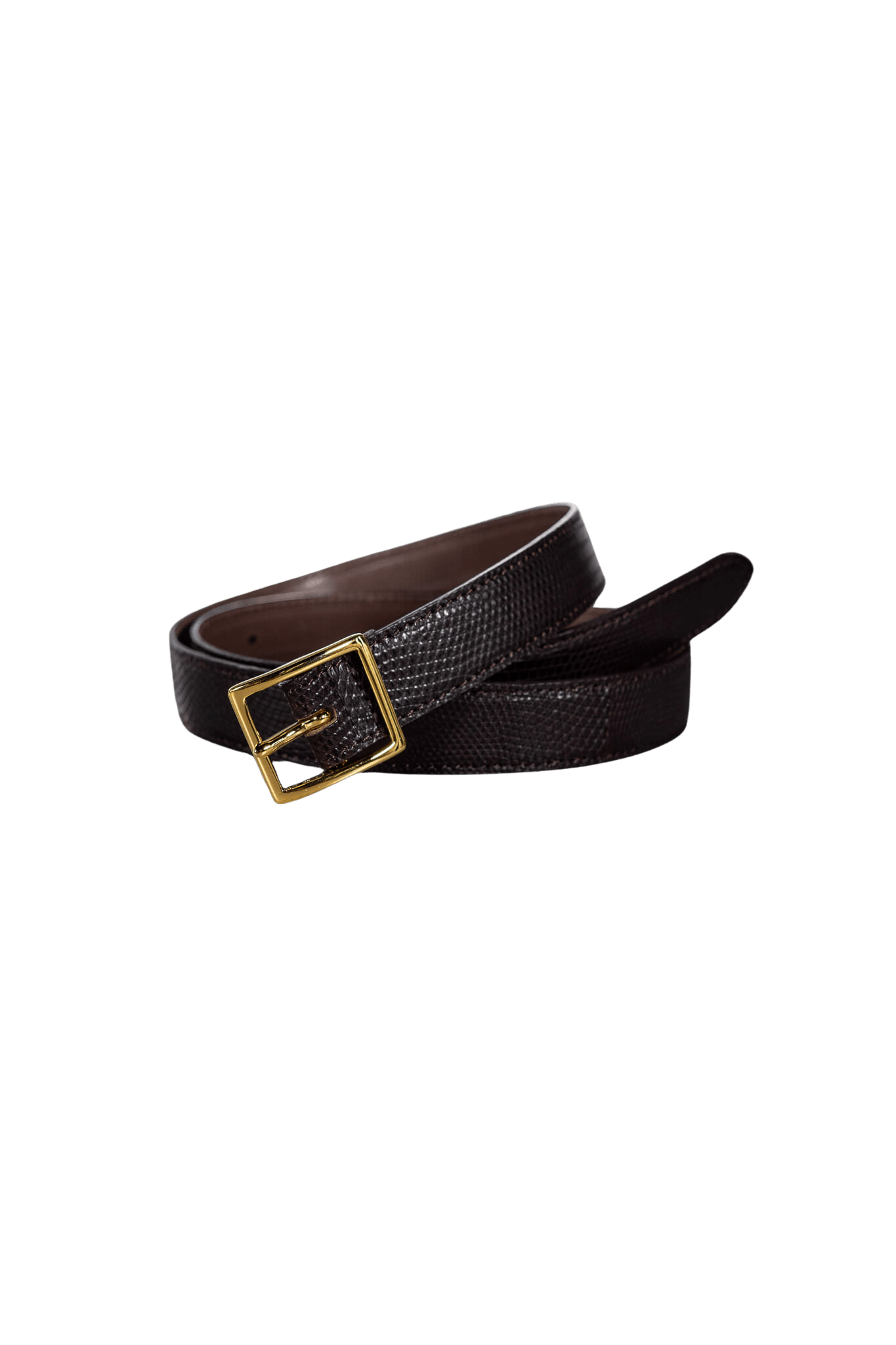 BISOWN(ビソウン)/LIZARD CLASSIC SQUARE BELT/DB