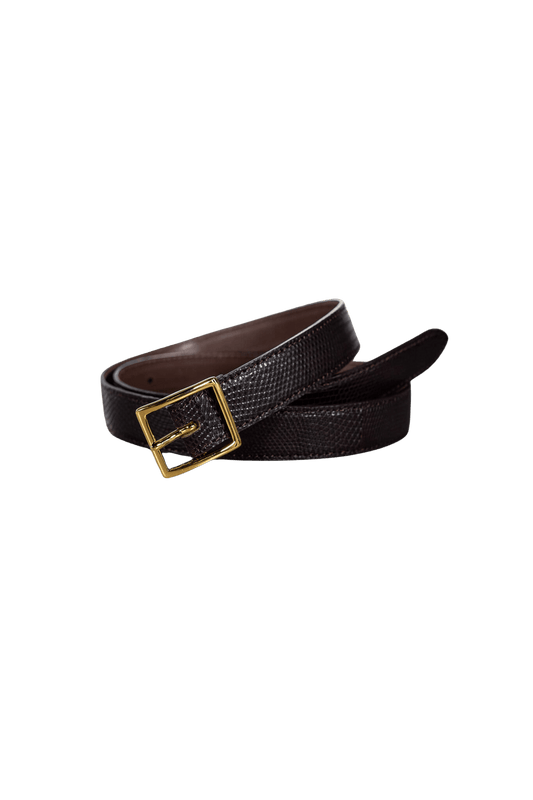 BISOWN(ビソウン)/LIZARD CLASSIC SQUARE BELT/DB