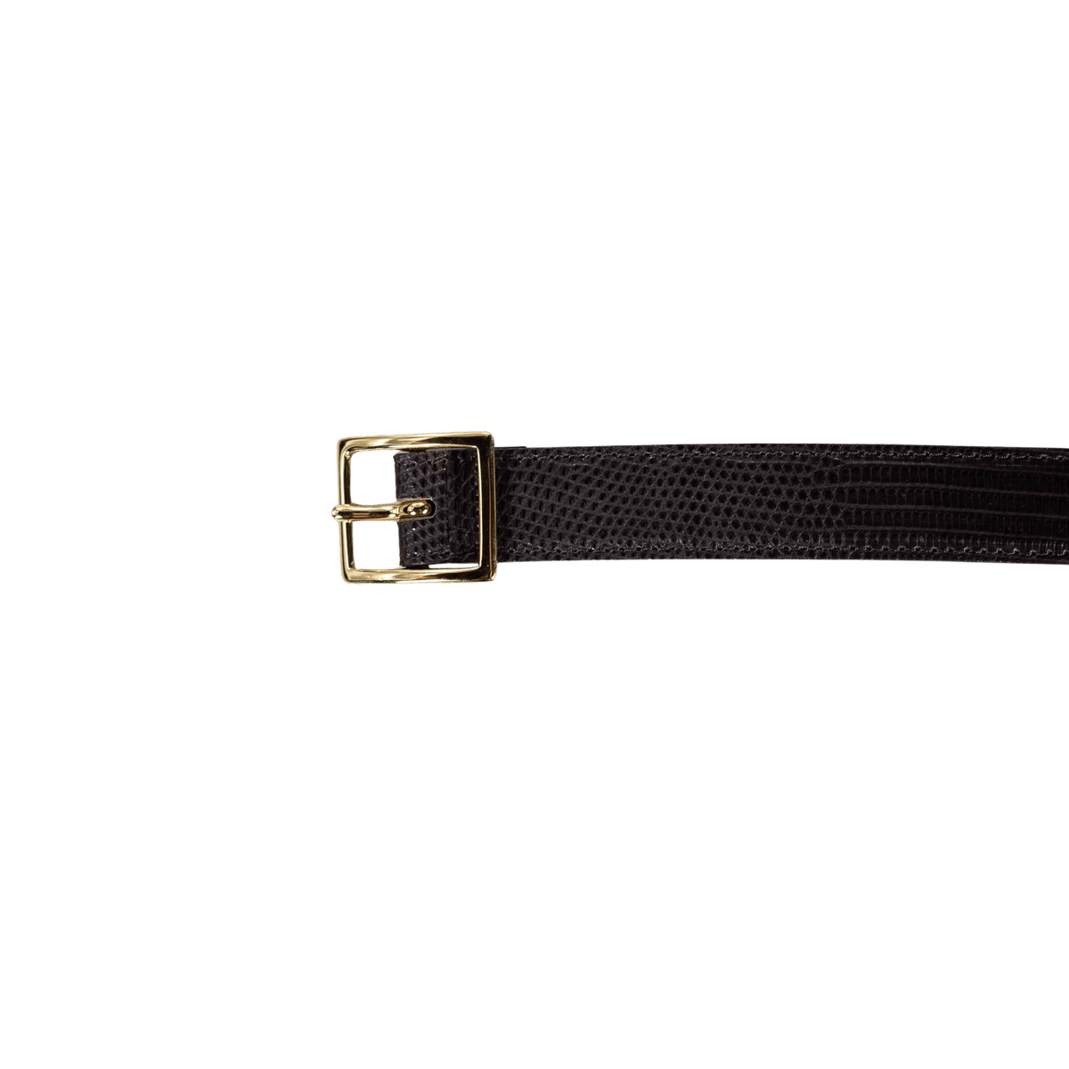 BISOWN(ビソウン)/LIZARD CLASSIC SQUARE BELT/DB