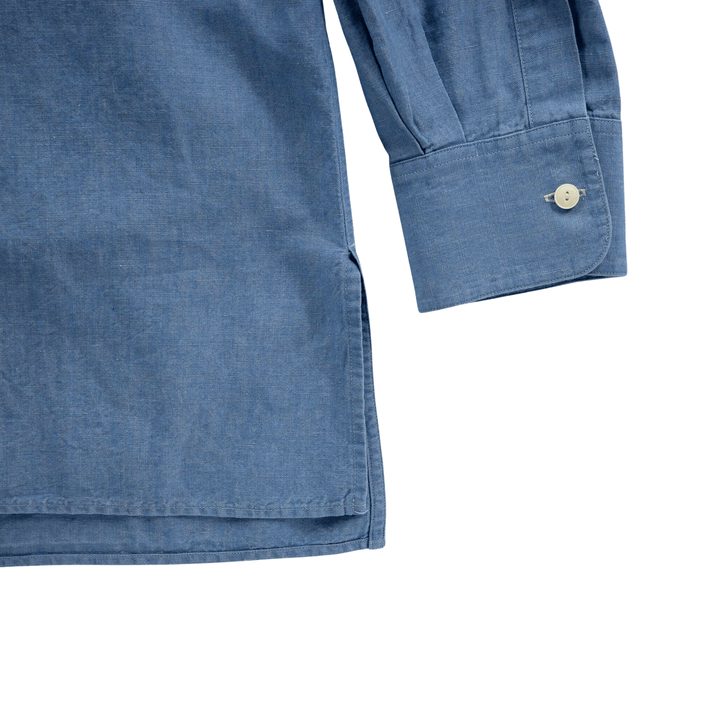 BISOWN(ビソウン)/COTTON LINEN CAMBRAY SHIRTS L.INDIGO